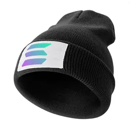 Berets Solana Cryptocurrency - Sol gebreide pet Sun Rugby Trucker Hats Caps For Men Women's