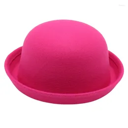 Bérets couleur unie dôme enfant garçon fille Version coréenne ombre Jazz chapeau Aldult Protection solaire en plein air hommes femmes casquette haut