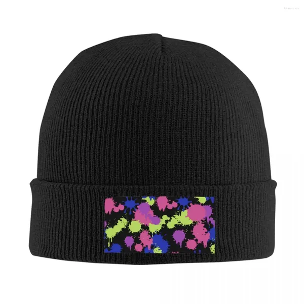 Bérets Splatoon jeu vidéo Bonnet chapeaux rue tricot chapeau pour femmes hommes automne hiver chaud Skullies bonnets casquettes