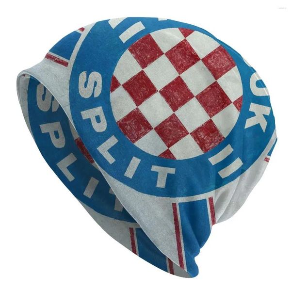 Bérets Split de Croatie Bonnet Chapeaux Hip Hop Ski Skullies Bonnets Chapeau Pour Hommes Femmes Tricot Printemps Chaud Thermique Élastique Unisexe Casquette