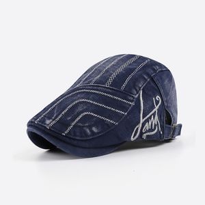 Bérets printemps et été chapeau de lierre papa extérieur décontracté plat sboy casquette homme femme béret 5560cm 230915