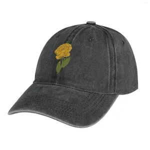 Bérets Spring Garden - Chapeau de Cowboy Gris Or Snap Back Beach Outing Hommes Femmes