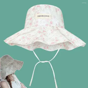 Bérets Spring Summer Bucket Hat Scred Sunding Séchage Capes de pêche de couleur Solide Boucche à arc respirant Camping extérieur