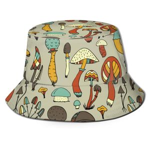 Berets primavera mulheres balde chapéus de pesca protetor solar boné cogumelos flor desenhos senhora pescador chapéu mujerberets