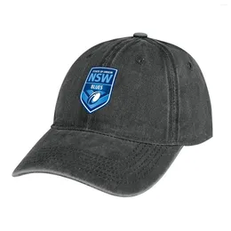 Berets State of Origin NSW Blues Cowboy Hat Drop Birnal