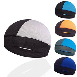 Bérets couture couleur tour extérieur maille Protection solaire hommes bonnet printemps été respirant unisexe casquette de cyclisme doublé