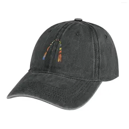 Boinas STL Arch Cowboy Hat Party Snapback Cap Golf Mujeres para hombres