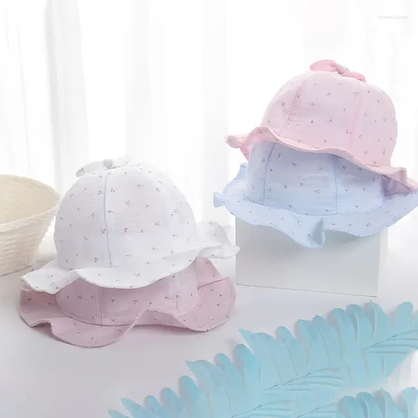 Bérets été bébé seau chapeau enfants plage casquettes de soleil pour garçons filles pêcheur en plein air infantile Panama enfants casquette Bonnet