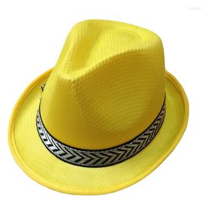 Bérets D'été À Séchage Rapide Jazz Caps Chapeaux Panama Fedoras En Plein Air Sunhat Performance Chapeau Chapeau Couvre-chef Pour Hommes Femmes Unisexe GH-221Bérets