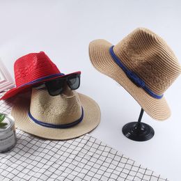 Berets Zomerhoeden voor vrouwen mannen 2022 Fedoras Beach Zon Bescherming Hoed Sombreros de Sol Chapeau Paille Gorro Cappelli da Sole Praia