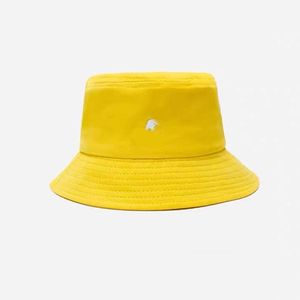 Berets zomer emmer hoed mannen vrouwen katoen casual panama bedrukte UV -bescherming visser Sun Wholesaleberets