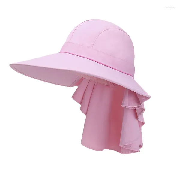 Bérets chapeau d'extérieur d'été pour femme, Version coréenne du pêcheur Joker, protection solaire UV de célébrité japonaise en ligne.