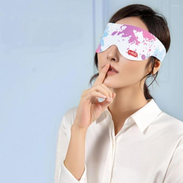 Bérets SzBlaZe masque chauffant pour les yeux graphène mince ombrage sommeil température réglable Massage chaud pour les poches sèches