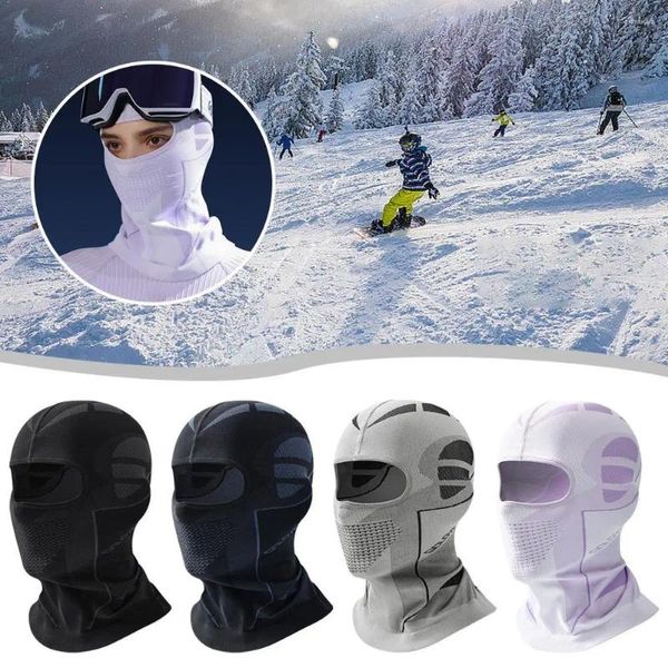 Boinas Táctica Camuflaje Pasamontañas Máscara facial completa Gorro de invierno Capucha Gorro Gorro cálido A prueba de viento Ciclismo Senderismo Esquí