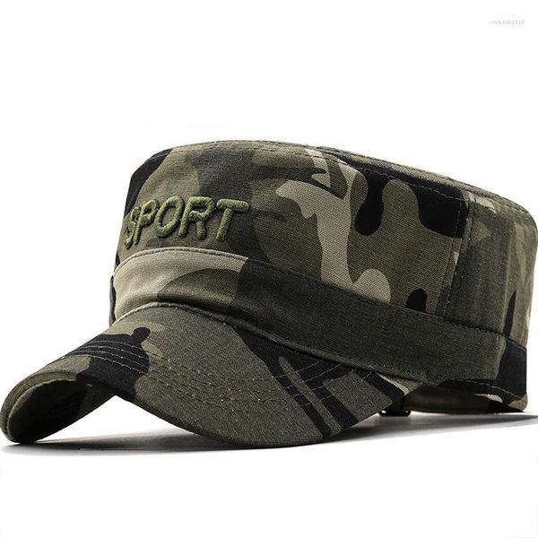 Bérets tactique armée américaine/Marines/marine Camouflage casquette de Baseball hommes camionneur casquettes plates Camo Bones Snapback Gorras chapeaux militaires