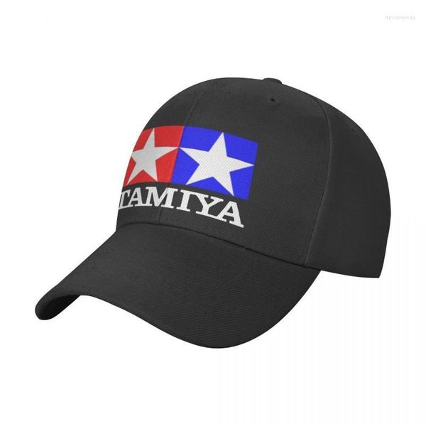 Boinas Tamiya Logo Toy Racing Cars 80S 90S Gorra de béisbol negra Sombrero de hombre con visera Gorras de mujer Hombres Gorras de hombre de marcaBoinas BoinasBoinas Da