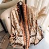 Bérets Papillons Bufanda Scarpe cachemire chaleureuse Foulard 2022 Lady Design Couverture imprimer la mode Femmes d'hiver Châles épaisses enveloppements