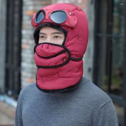 Bérets thermal Hiver Hat à l'épreuve de poussière Bouchage chaud extérieur pour ami Famille voisins Gift