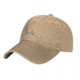 Berets Trois amis Capes de baseball Totoro Miyazaki Cowboy Hat Hats hip hop pour femmes Sun Shade Snapback