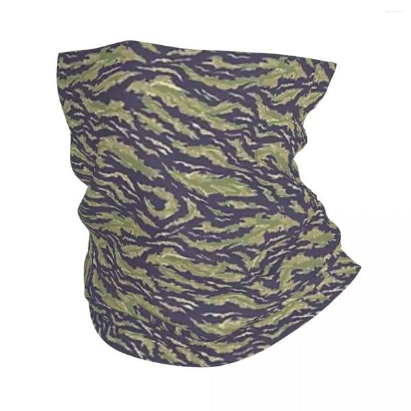 Bérets Tiger Stripe Camouflage Bandana Cou Guêtre Militaire Camo Foulard Cyclisme Pour Hommes Femmes Adulte Coupe-Vent