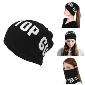 Bérets Top Gun Bandana cache-cou femmes hommes hiver tricot Skullies bonnets casquettes Ski Tube écharpe guêtre visage couverture