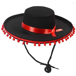 Berets Top Hats Fashion Headwear Sombrero Hat Caps Party Po Props F3MD