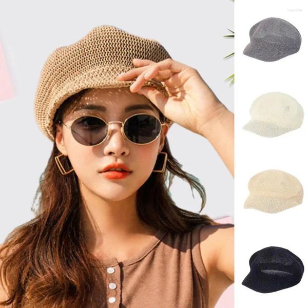 Berets Trendy Beret Sun Hat écran sol