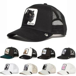 Bérets à la mode casquette en maille Animal Baseball Snapback Hip Hop casquettes personnalité rue ferme camionneur chapeaux pour hommes femmes chapeau goutte