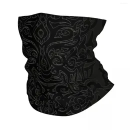 Bérets Tribal Maori Warrior Tattoo Bandana Winter Cou plus chauffant Femmes Vainage du vent Écharpe Face pour Ski Zealand Proud Gaiter Bandband