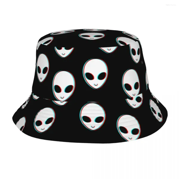 Bérets Trippy Trippy Alien Bucket Hat Modèle HARAJUKU CAPA