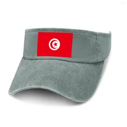 Boinas Túnez Flagal Sun Visor Fleaty Top Hats Cowboy Hats Mens Personalización DIY Cap Sports Béisbol Béisbol Capas de golf Vacá