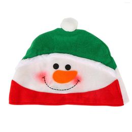 Berets unisex volwassen flanelette warme kerstcartoon hoed cap man gekke hoeden voor mannen