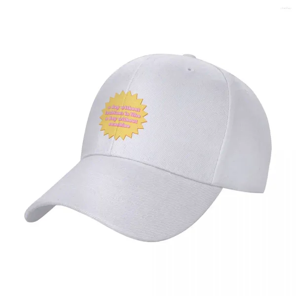 Boinas Sombreros de béisbol unisex Un día sin lesbianas es como el sol Ropa de calle Gorras deportivas Gorra Casquette