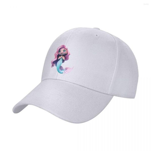 Boinas Sombreros de béisbol unisex Sirena encantadora - Un cuento de maravilla submarina Gorras deportivas al aire libre Gorra de hip hop Casquette