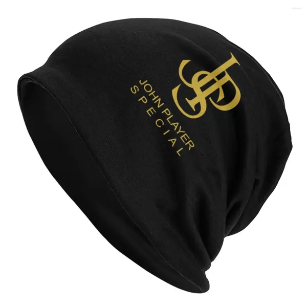 Boinas Gorro unisex Gorro de invierno cálido Gorro de punto Hombres John Player Especial JPS Gorros de moda Gorros Gorros de equipo para adultos Gorro de esquí al aire libre