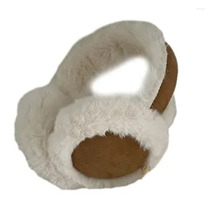 Bérets Unisexe pliable Earflap oreille Muffs en peluche chauffante reste à la mode et chaude en hiver pour les femmes