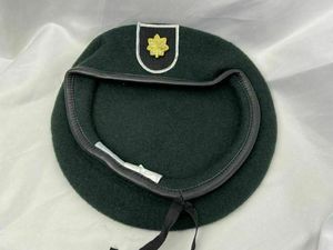 Baretten Amerikaanse leger 5e Special Forces Group zwartachtig groene baret Major Insignia militaire hoed alle maten