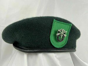 Bérets US Army 9th Special Forces Group Green Beret Devise Magasin de chapeaux militaires