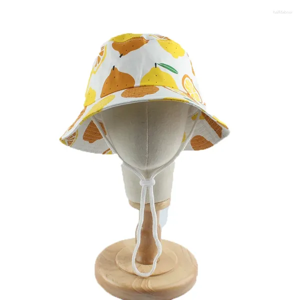 Berets UV Protection Summer Baby Sun Hat Boys Girls Aproresh Cap Panama Unisexe Kids Bucket Children Cartoon Infant