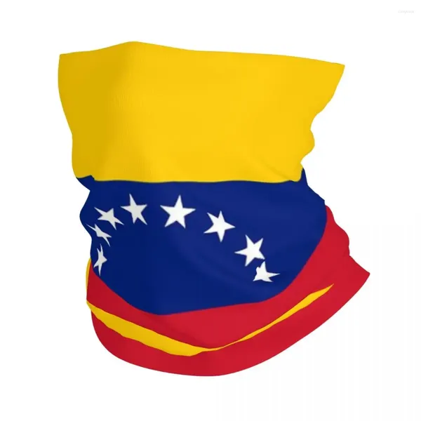 Bérets Venezolana Bandana Cache-cou Imprimé Venezuela Drapeau Masque Écharpe Chaud Chapeaux Randonnée Pour Hommes Femmes Adulte Hiver
