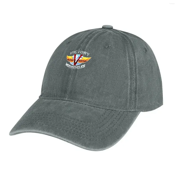 Boinas Victory Motorcycles Vaquero anime de montañismo Sun Capilla esponjosa Sombreros de mujer 2024 Hombres