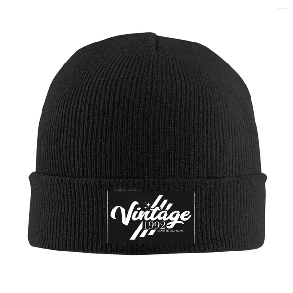 Bérets Vintage en 1992 Bonnet chapeaux Cool tricot chapeau pour hommes femmes chaud hiver 30th anniversaire cadeaux Skullies bonnets casquettes