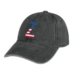 Berets Vintage Letter Z Capital Alphabet American Flag Gift Cowboy Hat Golf Cap Sunhat Women Men's