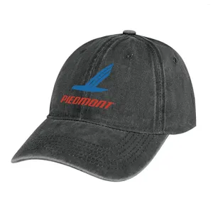 Bérets Vintage Piedmont Airlines Logo Classic Cowboy Hat Beach Outing Casquette de pêche Femme 2024 Homme