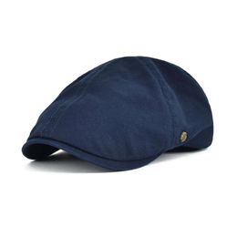 Boinas VOBOOM Algodón Sboy Cap Hombres Mujeres Ivy Flat Caps Primavera Verano Boinas Gatsby Sombreros Conductor Cocina Retro Boina para hombre Mujer 231208