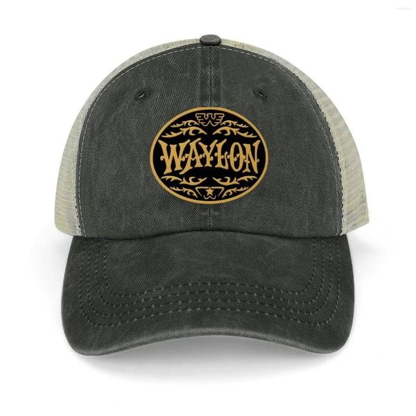 Berets Waylon Cowboy Hat Brand Man Cap Cap Luxury Mens Women's