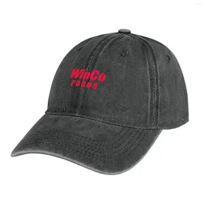 Berets Winco Foods Logo Cowboy Hat Kids Trucker Cap Caps Women Men's