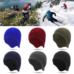 Baretten Winter Fietsen Winddicht Gehoorbescherming Hoed Sporthoofddeksels Thermische hardloophoeden Oorbeschermers Warm Buiten Verdikte Pullover Cap