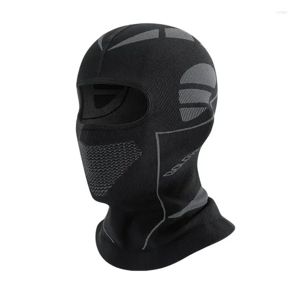 Bérets hiver Ski équitation casque pour hommes femmes électrique moto cou protecteur visage chaud masque de protection DTJ48