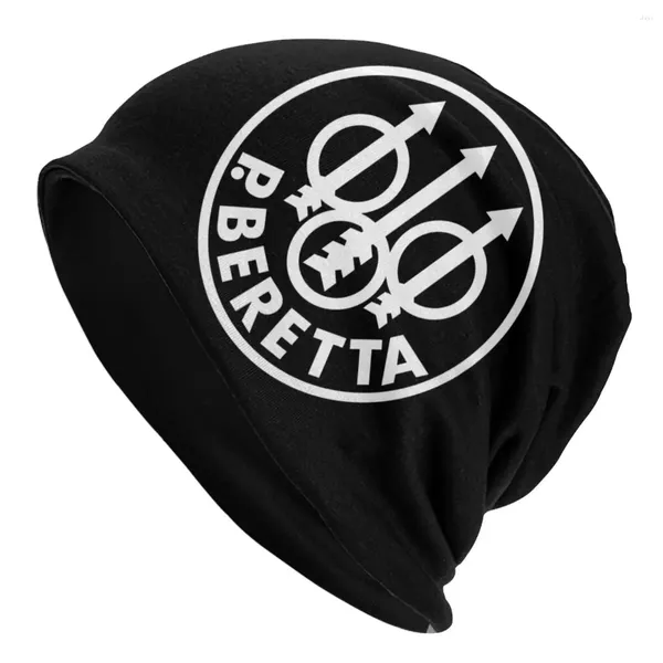 Bérets Hiver Chaud Bonnet Femme Tricot Chapeaux Mode Militaire Fan Berettas Gun Logo Bonnet Bonnet De Ski En Plein Air Bonnets Casquettes Pour Hommes Femmes